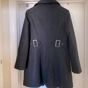 Black Esprit pea coat